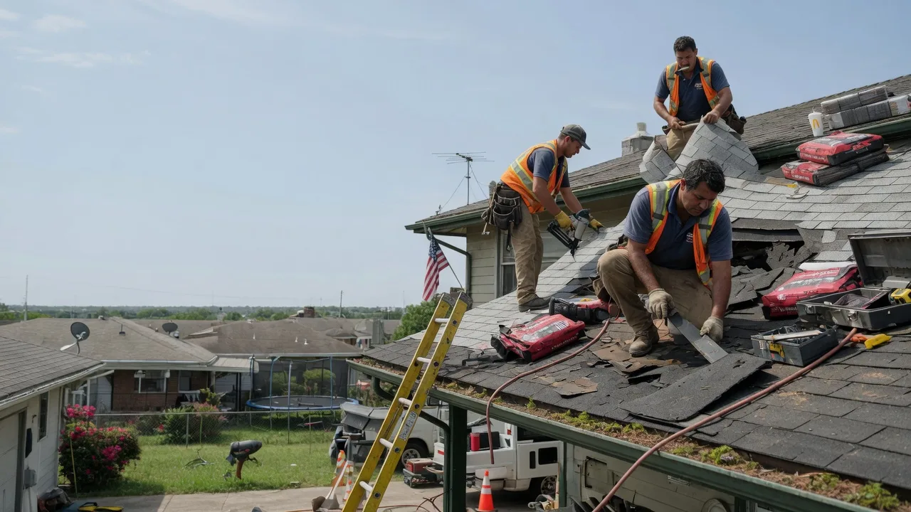 Roof Repair in Mcalester, OK near me
